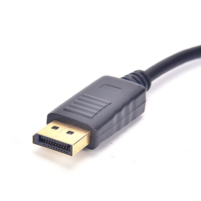 Displayport DP Male Naar VGA Vrouwelijke Adapter Display Port Kabel Converter Zwart