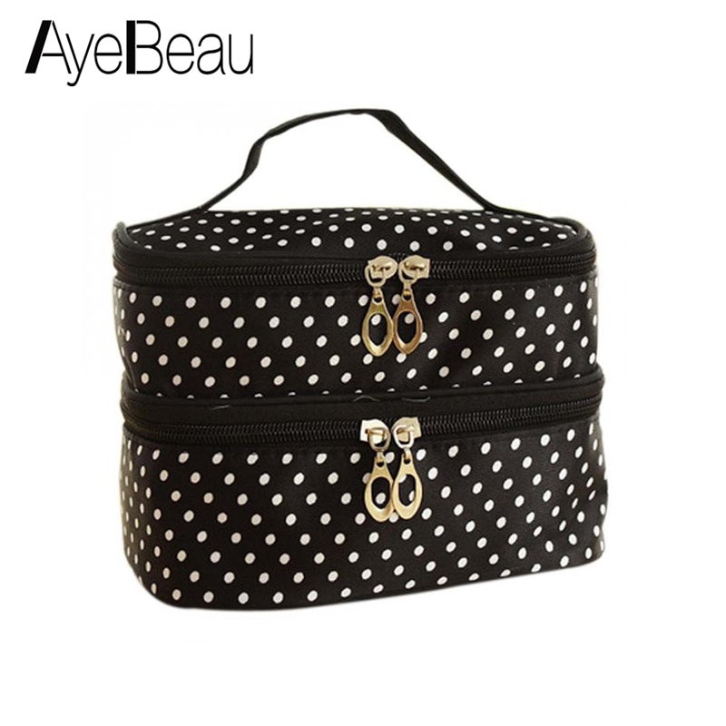 Trousse de toilette voyage necessaires toilette Necessaire pour femmes maquillage maquillage cosmétique sac organisateur trousse de beauté pochette Vanity brosse