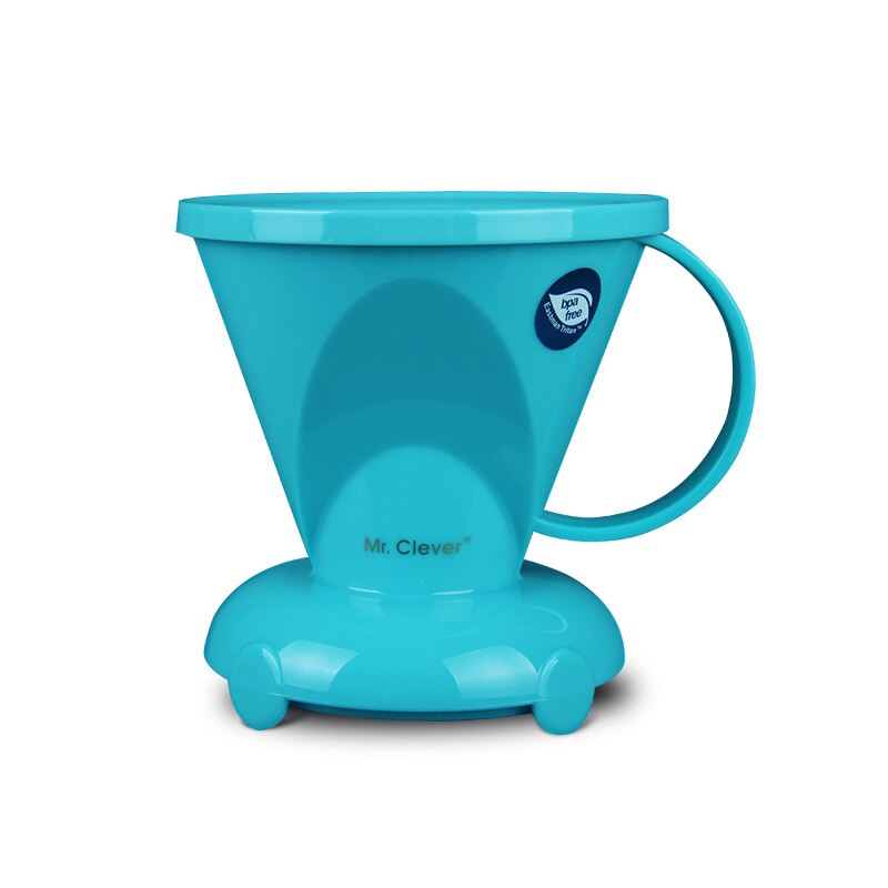 2-4/4-7 Cups Coffee Immersion Dripper Clever Coffee Dripper Reusable for Travel or Home Use /Perfect for Pour Over Coffee: blue S