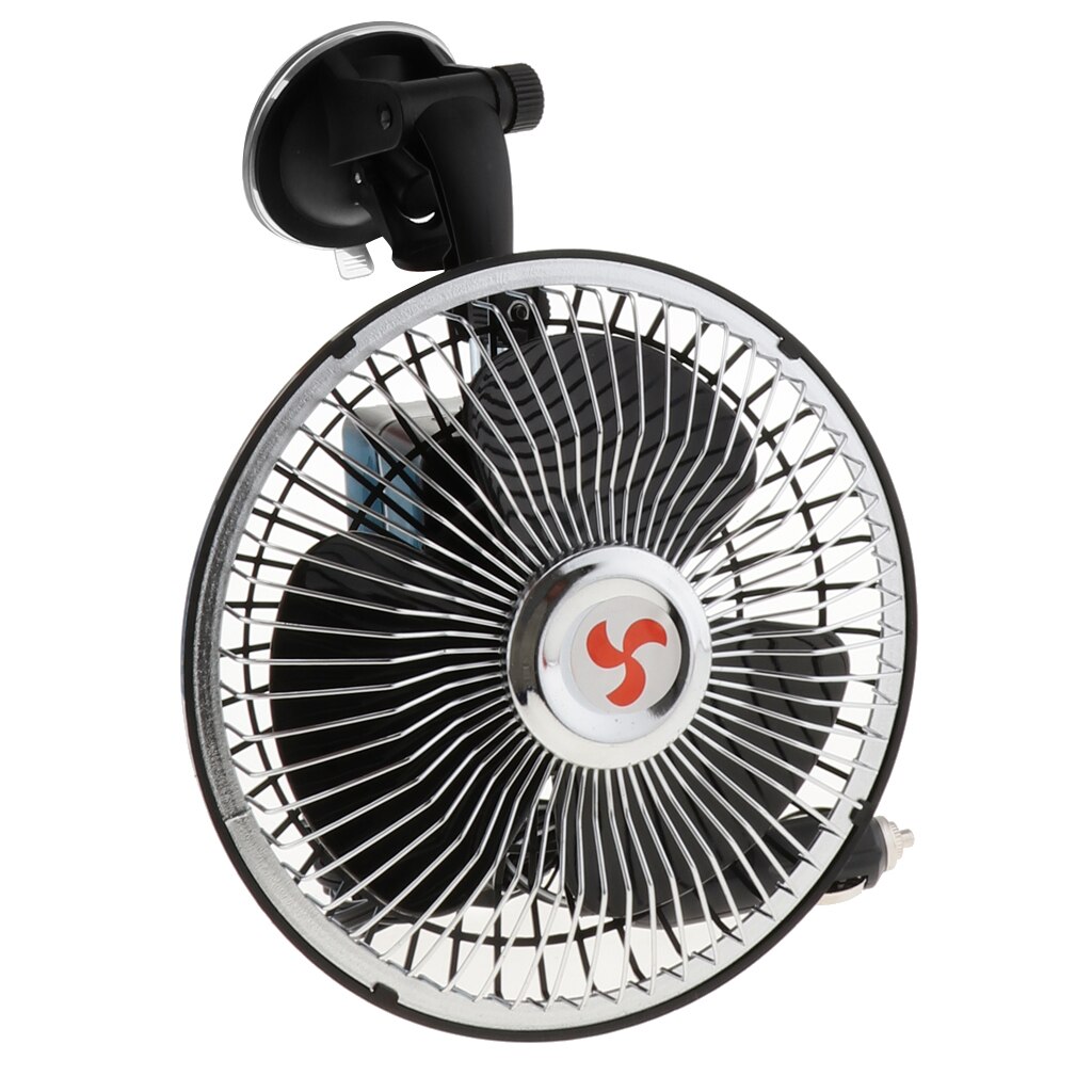 6 inch 24V Car Dash Windshield Electric Fan Cooling System Cooler for Universal