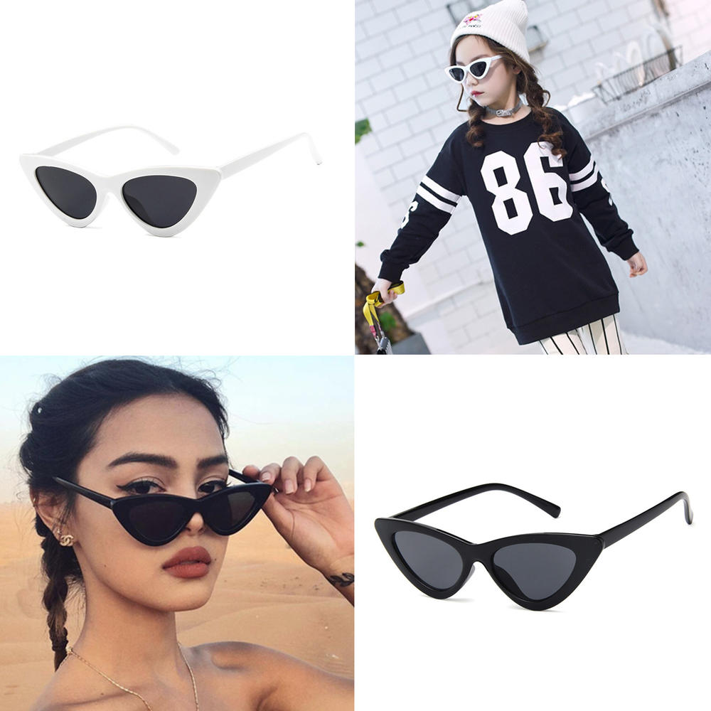 Cat Eye Kids Zonnebril Brand Kind Zonnebril Anti-Uv Baby Zon-Shading Meisje Jongen Sunglass Retro Kinderen Zonnebril