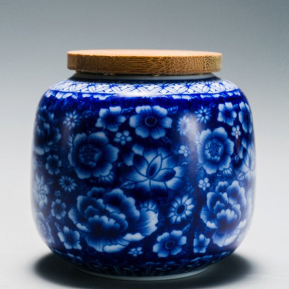 230ML Ceramic Tea Canister Sealing Tea Pot Storage Tank Tea Storage Pot