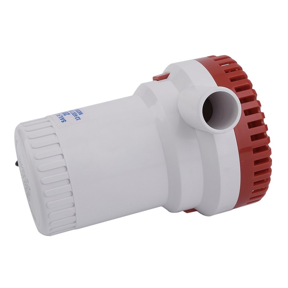 2000GPH 12V Non-automatic Corrosion-resistant Anti-Airlock Protection Submersible Marine Boat Bilge Pump Vacuum Water Pump