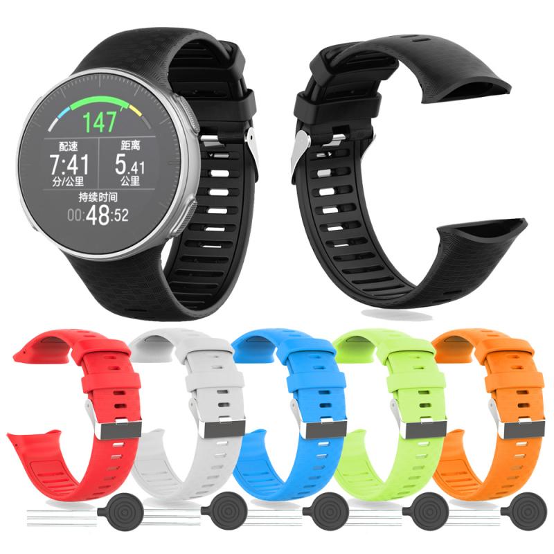 6 Kleuren Siliconen Band Voor Polar Vantage V Yo Horlogeband Sport Band Horloge Band Kleurrijke Armband Vervanging