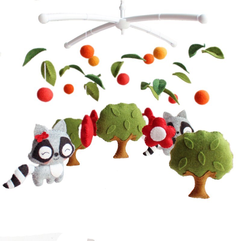 Mobiele Baby Wieg Houder Babybedje Mobiele Bed Bel Opknoping Speelgoed 360 Graden Draaien Beugel Wind-Up Music Box baby Rammelaar Speelgoed