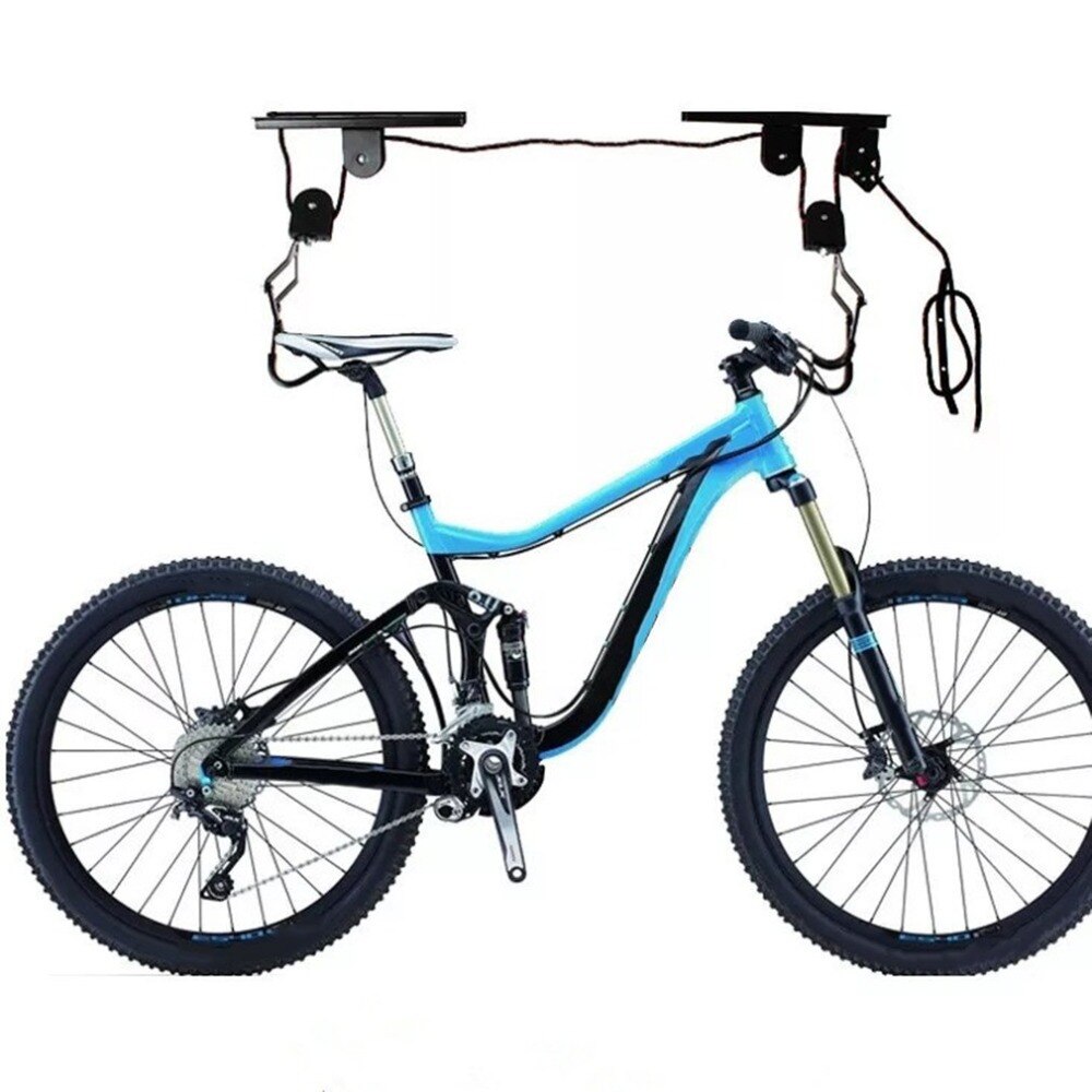 Multifunction Kayak Hoist Pulley System BikeS Lift Display Hanger Hook Garage Ceiling Storage Rack Hanger with Free Rope