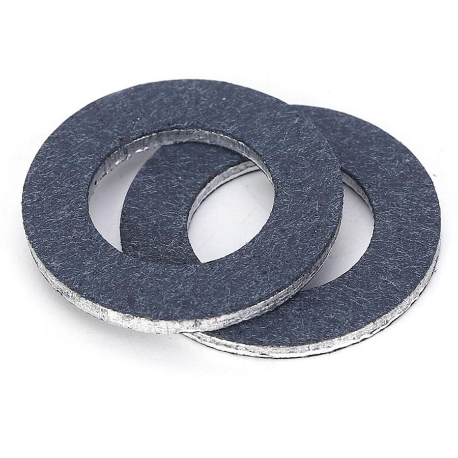 50 stk aftapningsprop pakninger 90430-12031 oem dele udskiftning passer til toyota / lexus olie pande knuse skiver metal aluminium legering