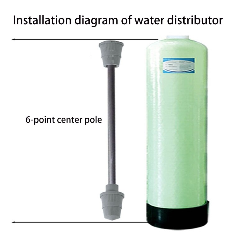High-efficiency Water Softeners Distributor Top/Bottom Distributor Basket Strainer Water Softener Control Valve