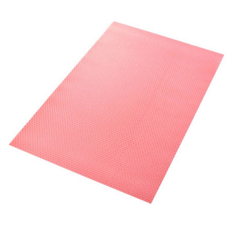 4 st kyldyna kyldyna fuktsäker mögelbeständig matta köksmatta skärbara antibakteriella verktyg: Rosa