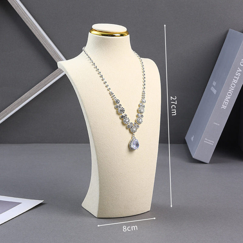 Sieraden Organisator Display Ketting Houder Ketting Hanger Sieraden Display Stand Kettingen Oorbellen Hanger Armbanden: Goud