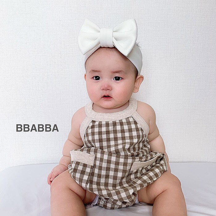 sommer Neue Stil Plaid Strampler Korea Kinder baby mädchen romper