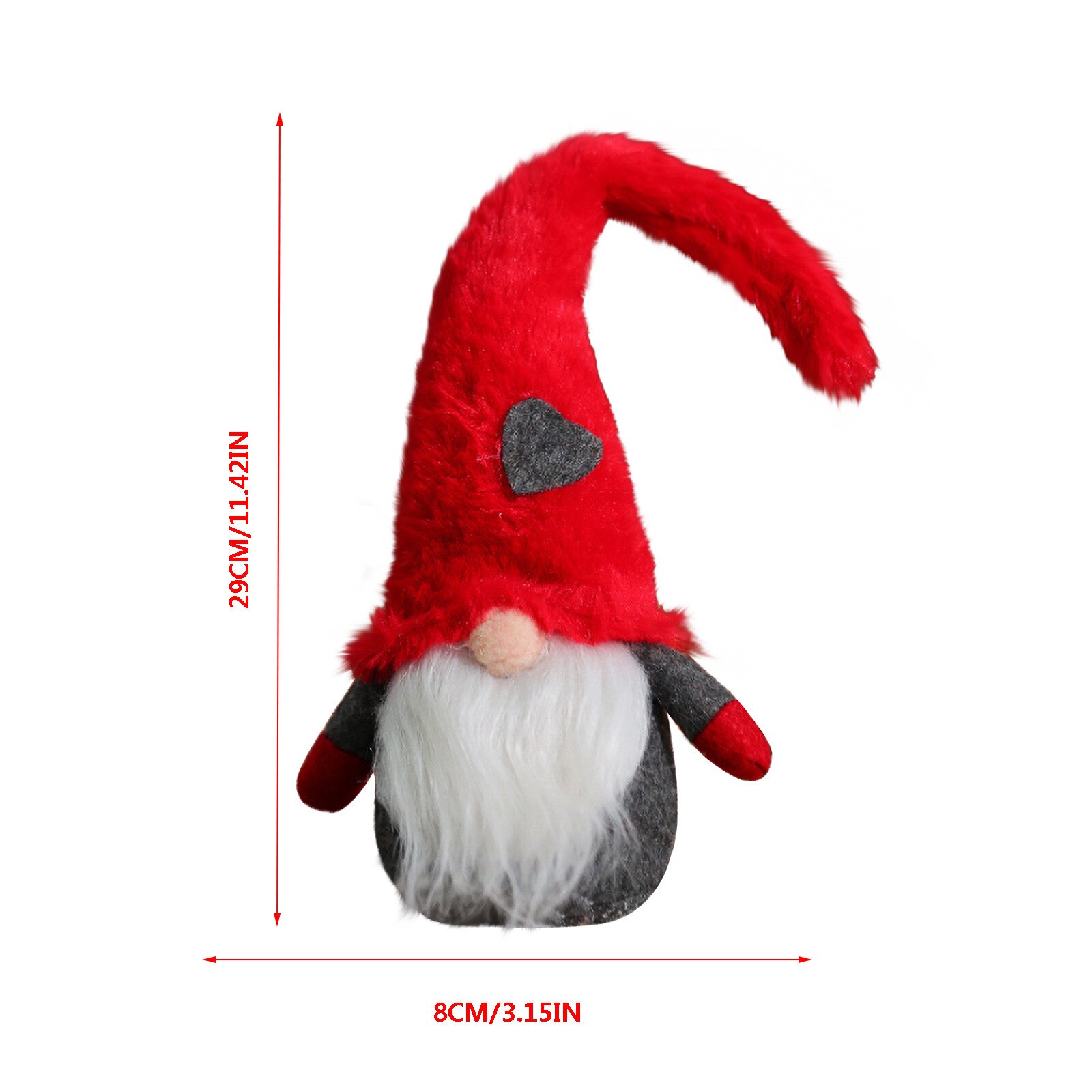 Valentine's Day Decorations Bedroom Living Room Desktop Decoration Standing Post Valentine's Day Decoration Faceless Doll