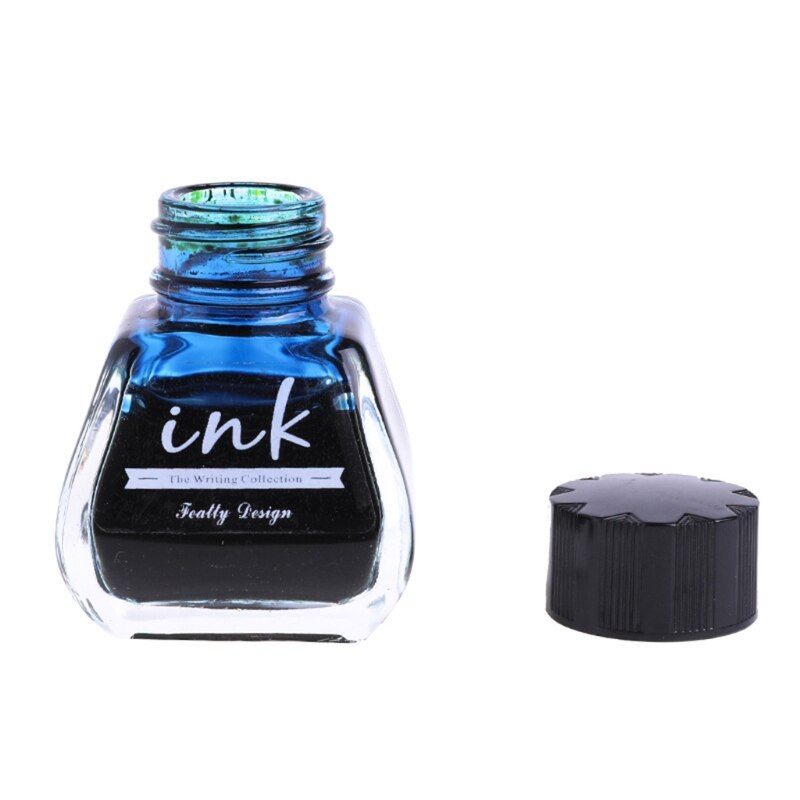 1 Bottle Pure Colorful 30ml Fountain Pen Ink Non-carbon Refilling Inks Stationery School Office Supplies: 4