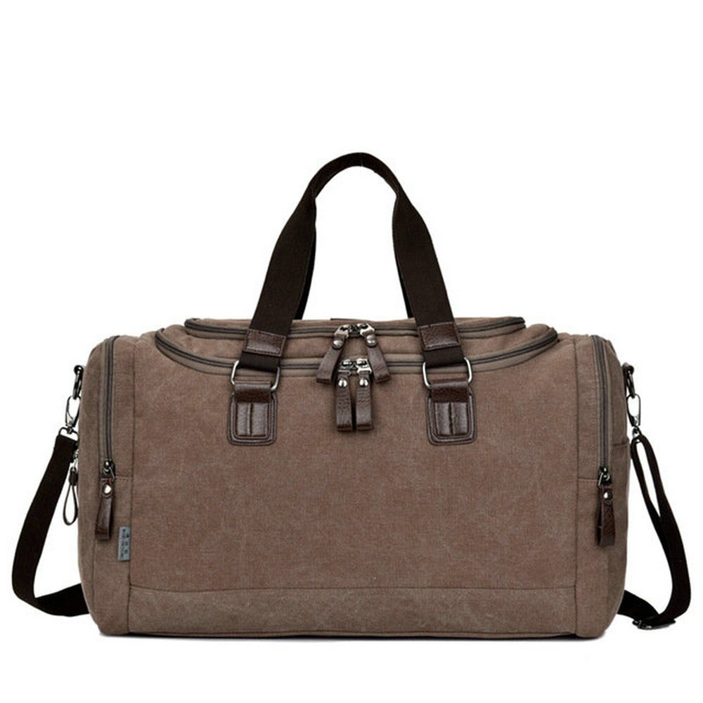 mannen canvas handtas outdoor reizen grote capaciteit mannen casual wear schoudertas crossbody tas B46-06