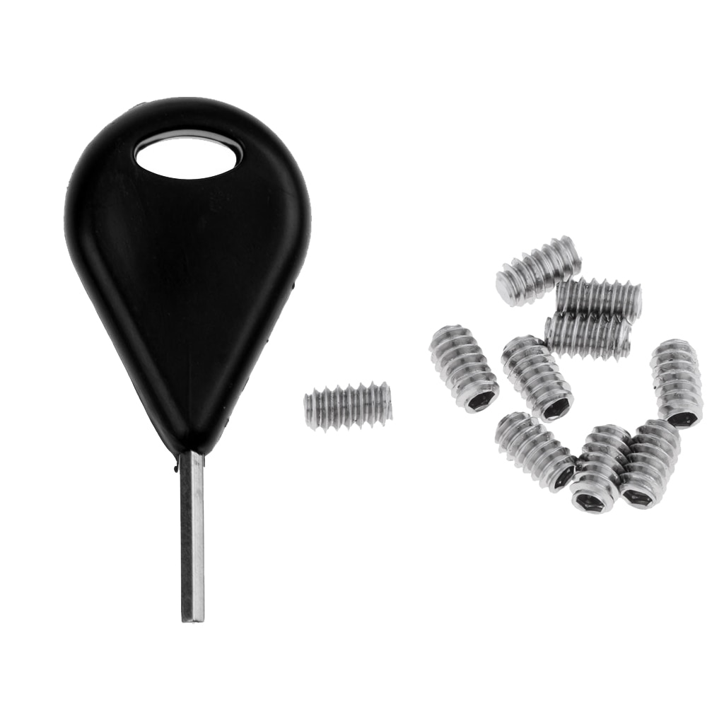 Protable 10Stck Edelstahl roden Schrauben und Surfbrett Flosse Schlüssel Surfen Gremium Ersatz Finkey Longboard Zubehör