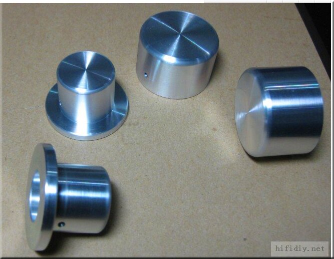All aluminum volume knob A, B, diameter 38