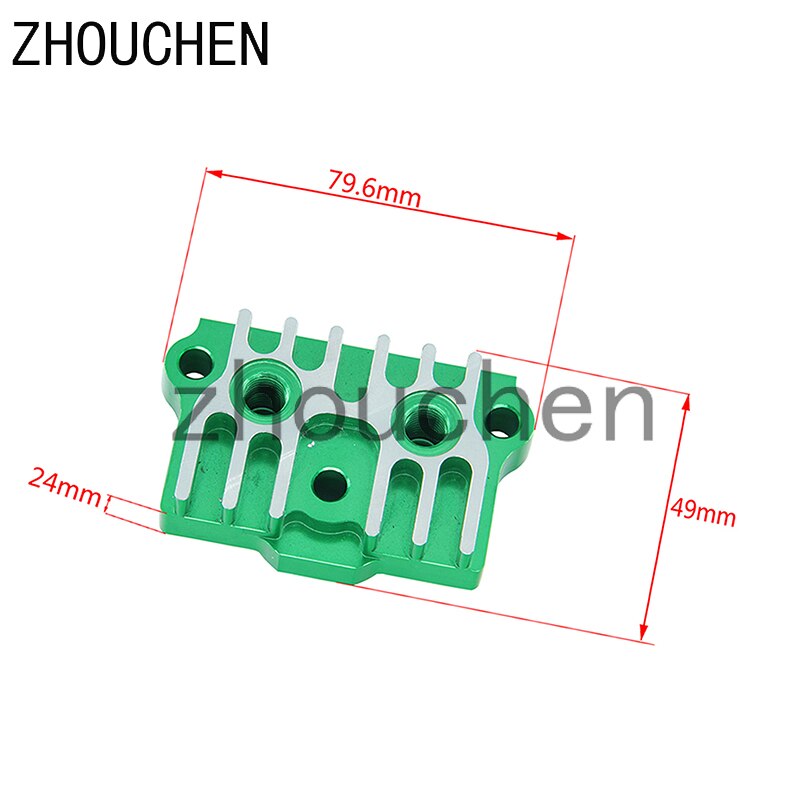 Cnc Aluminium Motorfiets Fule Tank Cilinderkop Cover Fit Voor 125cc-150cc Motor Cap Atv Dirt Bike CNC-202