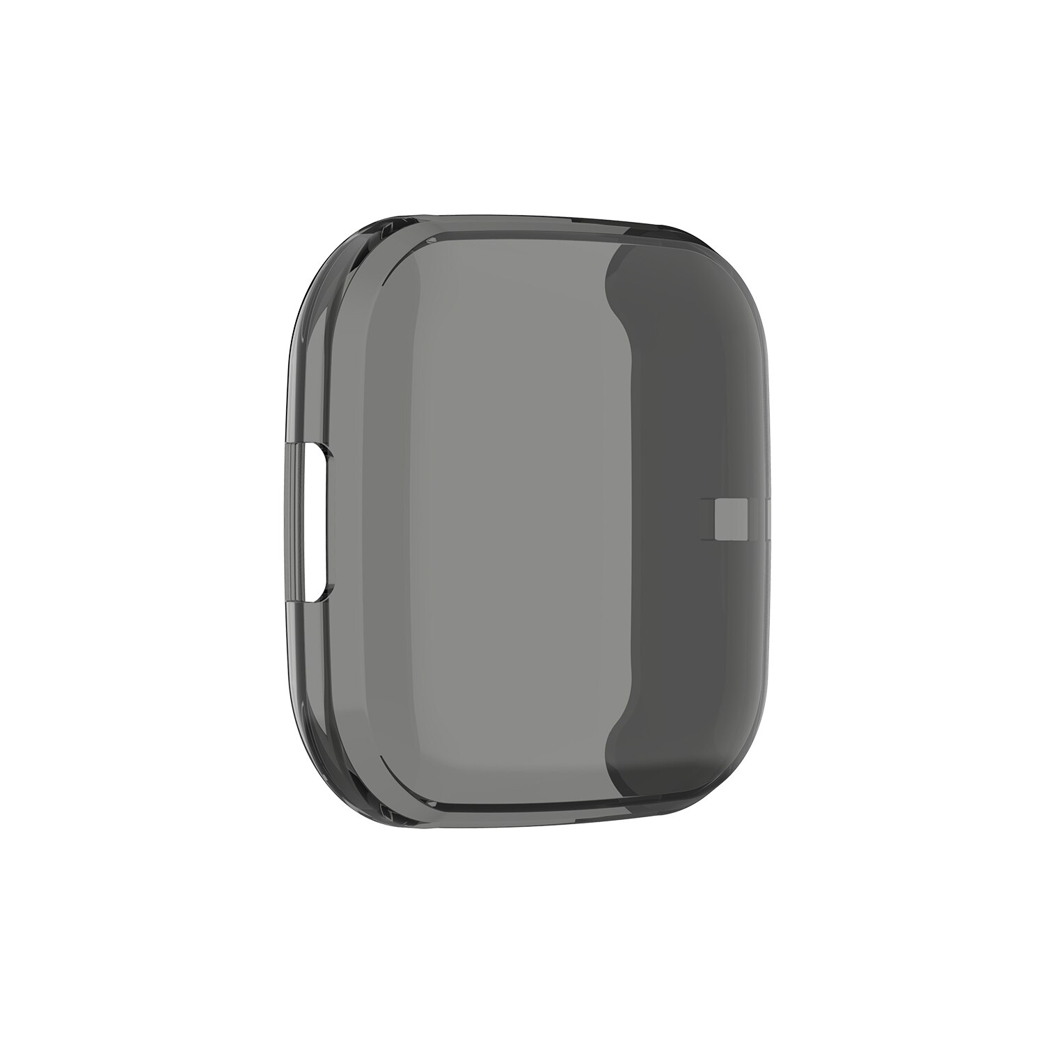 FIFATA Protective Shell For Fitbit Versa 2 Case Smart Watch Screen Protector TPU Cover For Versa2 Protection Frame Accessories: Black 1