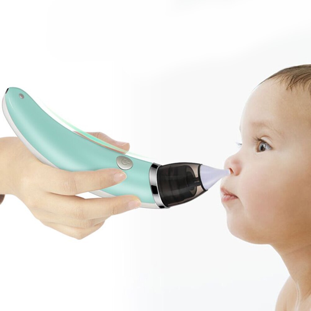 Aspiratore nasale per bambini pulitore automatico elettrico per naso a forma di Banana per neonato
