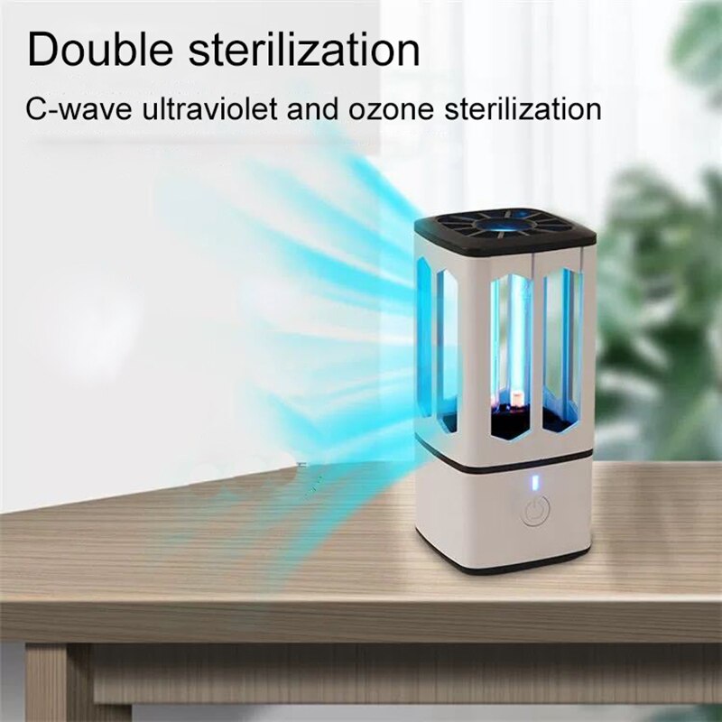 Ultraviolet Lampen Desinfectie Mini Uv Licht Sterilisator Mobiele Voertuig Thuis 3.8W Uv Draagbare Mijt Sterilisatie Lichten: Default Title