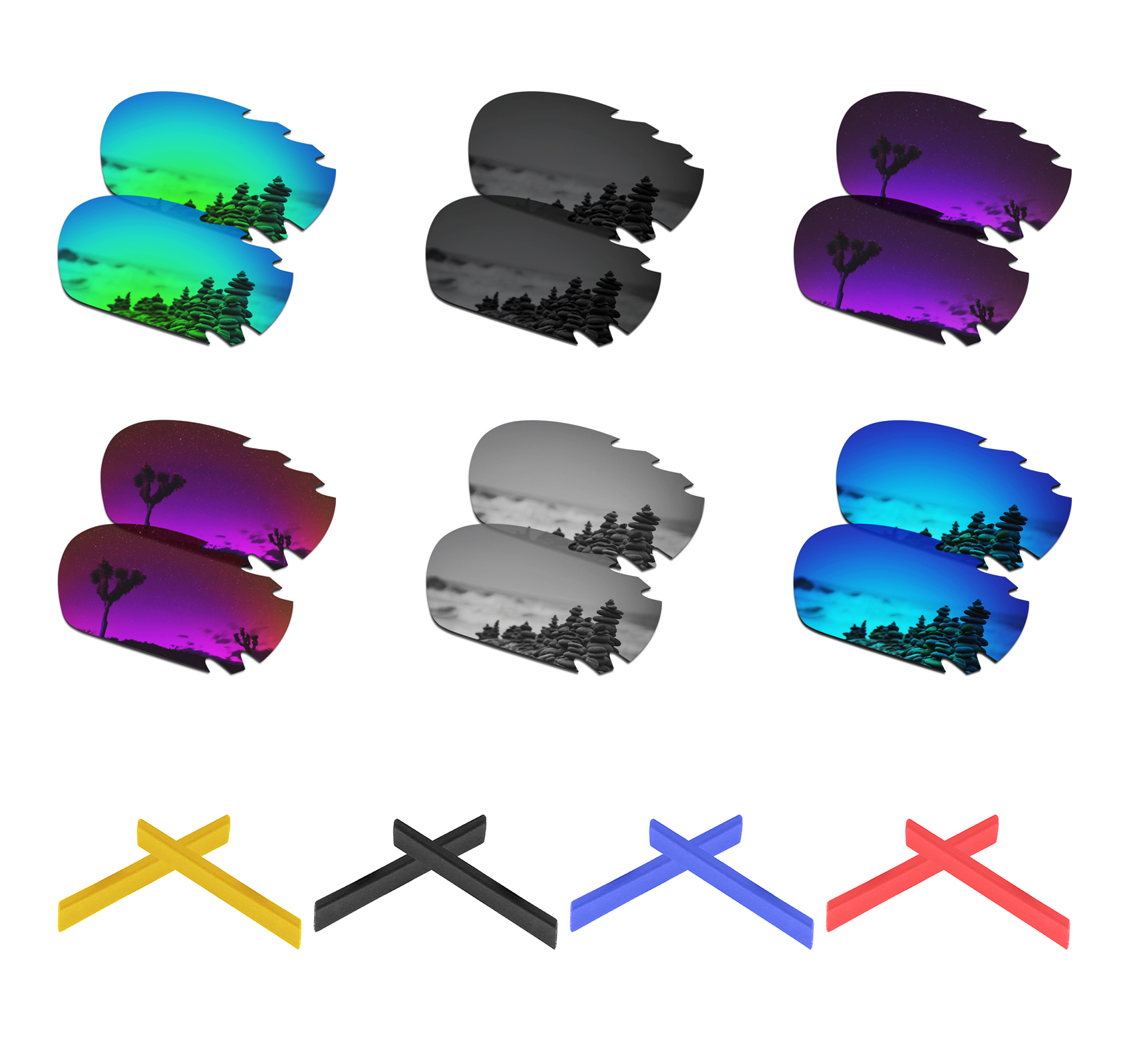 Smartvlt Gepolariseerde Vervanging Lenzen Voor Oakley Jawbone Vented Zonnebril-Meerdere Opties