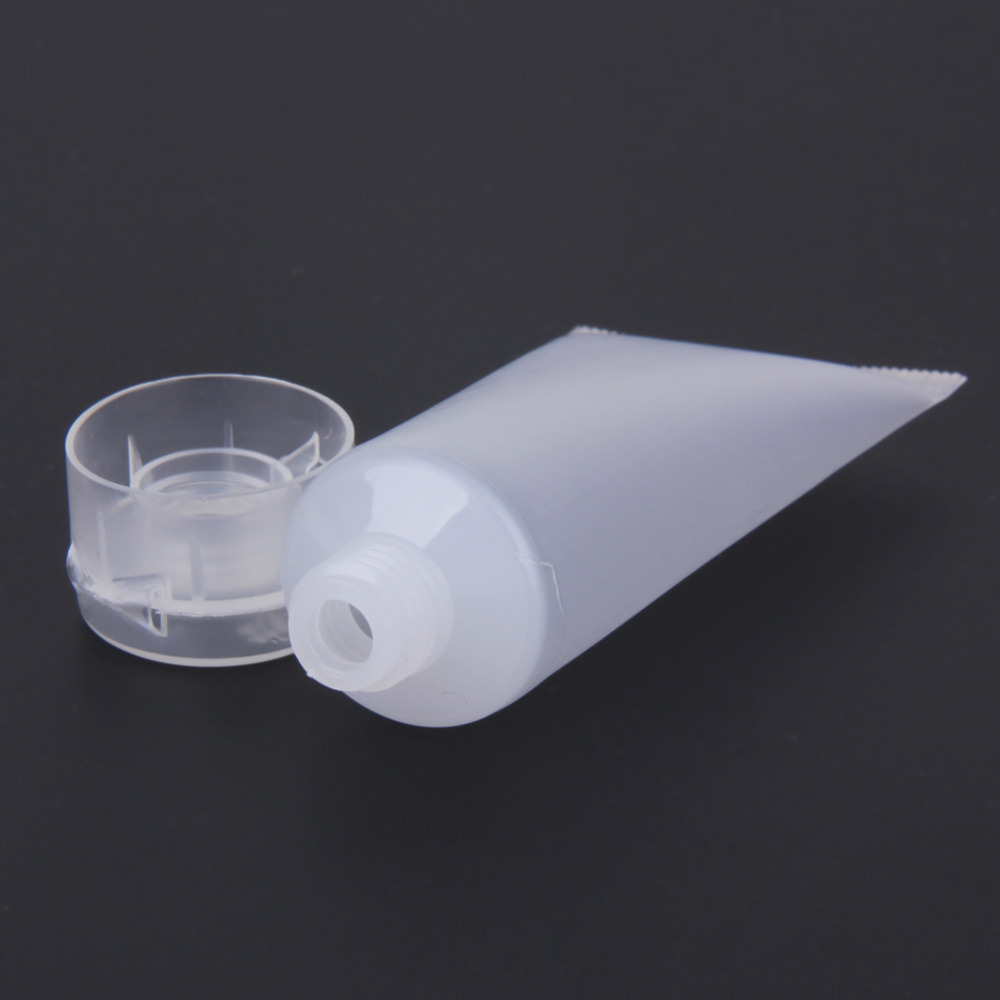 10pcs Refillable Tube Dull Polish Empty Cosmetic Bottle Soft Tube with Cap Travel Squeeze Make Ups Container Refillable Bottles