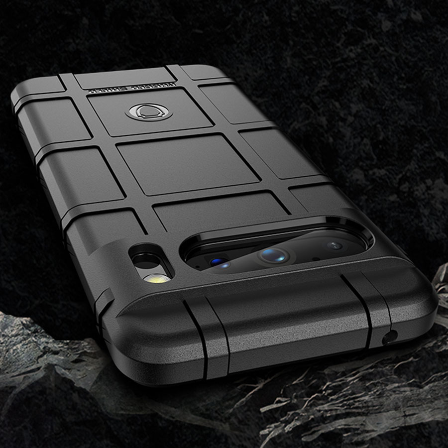 Shockproof Rugged Phone Case for Google Pixel 9 Pro 8 7 7A 6 6A Pixel9 XL Pixel7 Soft Silicone Bumper Protective armor Cover
