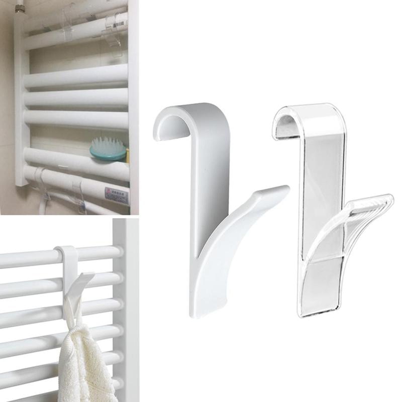 Badkamer Haken Voor Handdoeken Hanger Voor Verwarmde Handdoek Radiator Kleerhanger Bad Haak Houder Plegable Sjaal Hanger