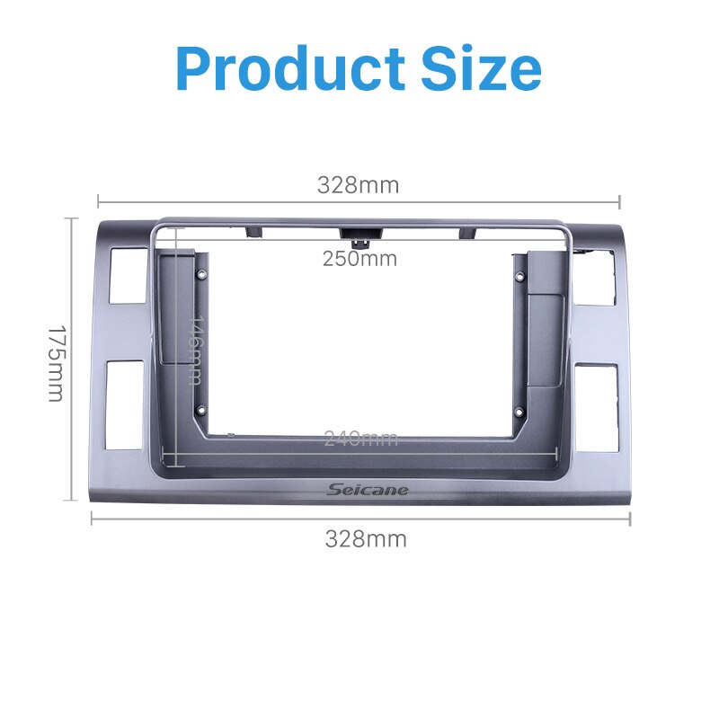 Seicane Double Din Car Radio Fascia Inch For Grandado