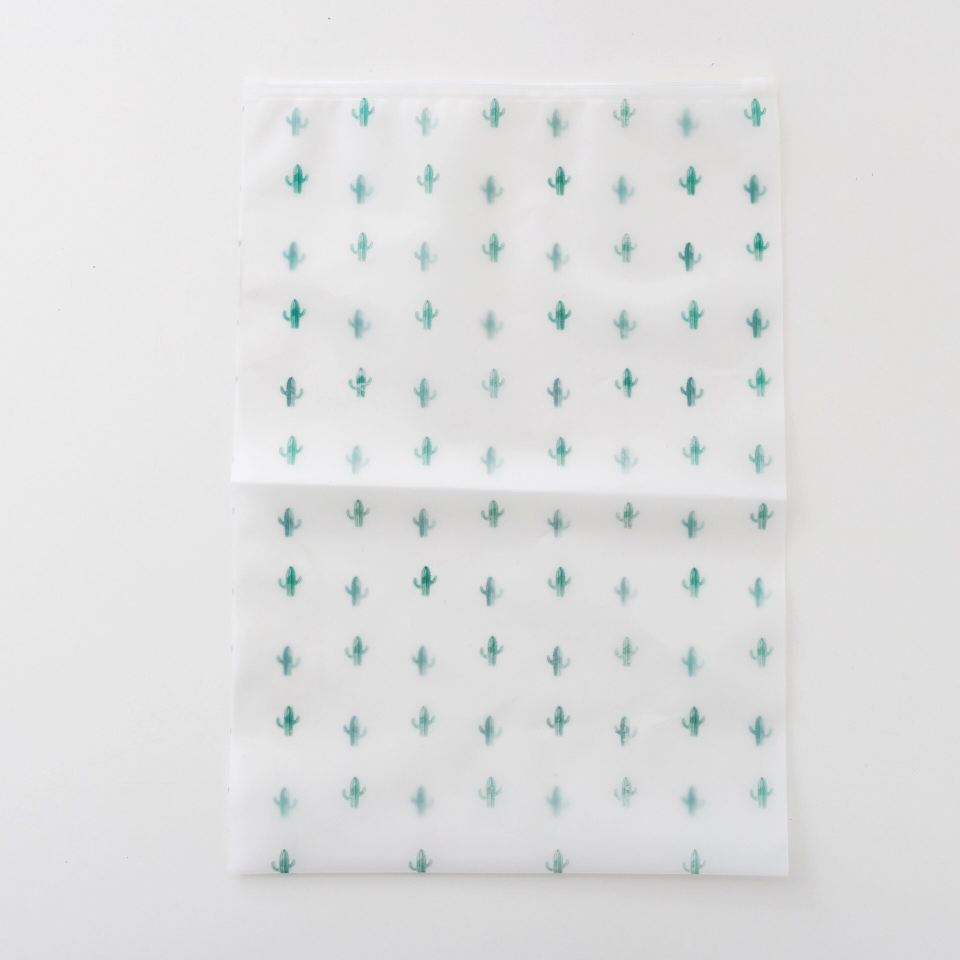 2 stk poser til tøj kaktus reb bundt lomme gennemsigtig frostet vandtæt rejse opbevaringstaske lynlås plastik taske organizer: 28 x 40cm