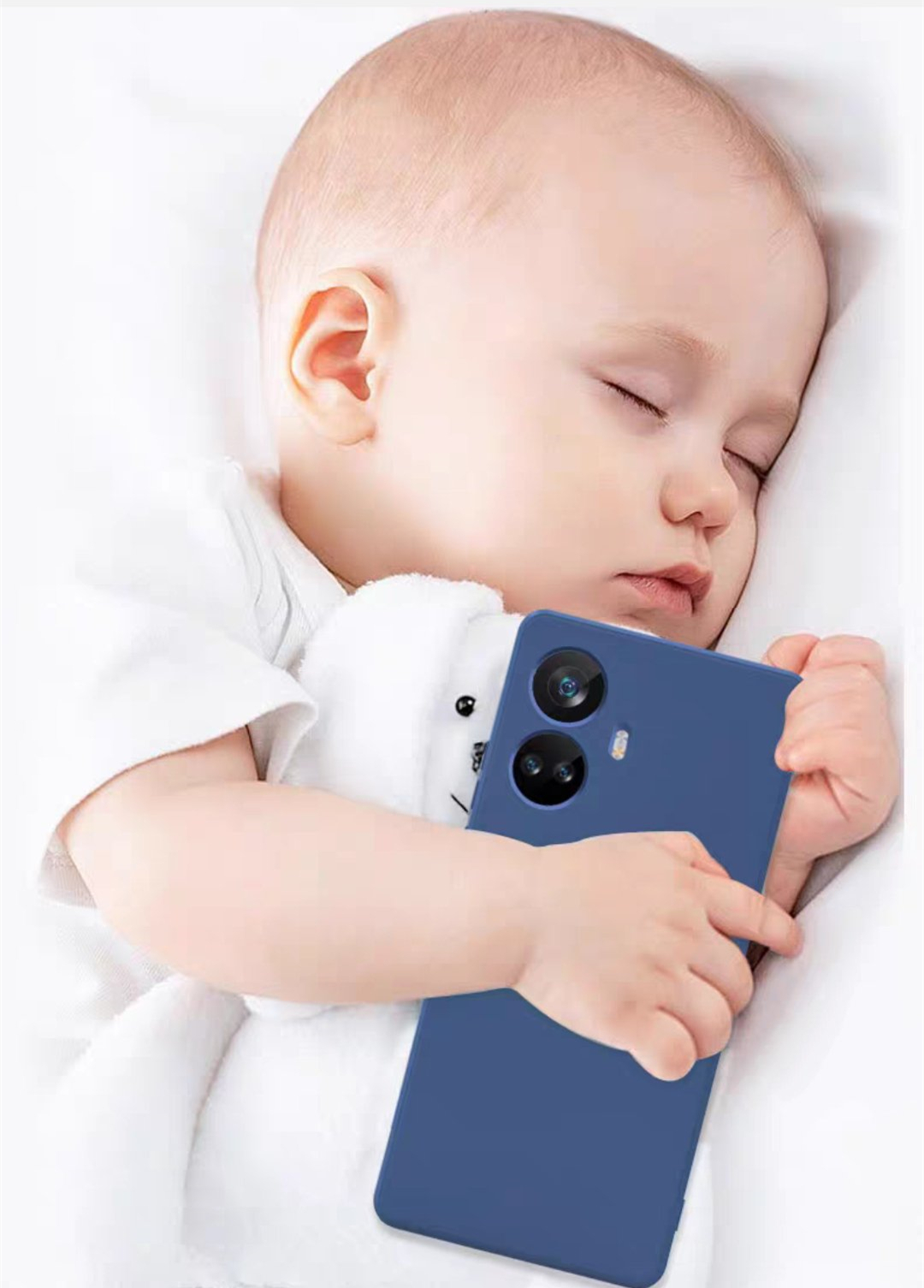 Pour Realme C55 Housse Realme C55 Coquille Funda TPU Souple En Silicone D'origine Étui Arrière Realme C55