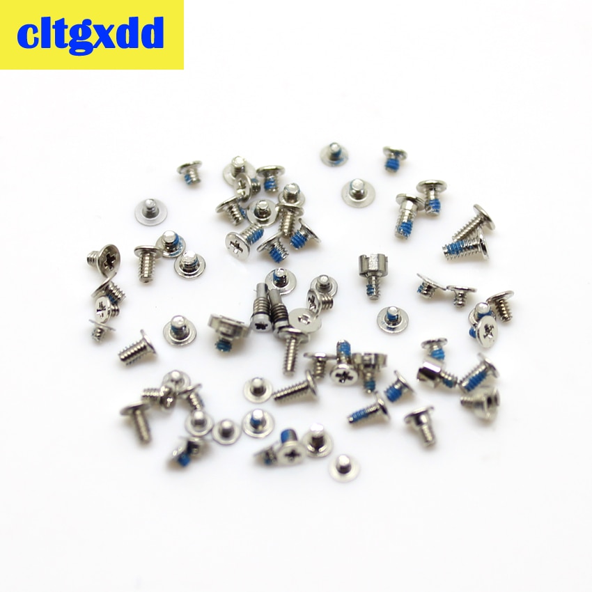 cltgxdd 1set Full Screw Set for iPhone 8 Repair bolt Complete Kit Replacement Assembly Mobile Phone Parts