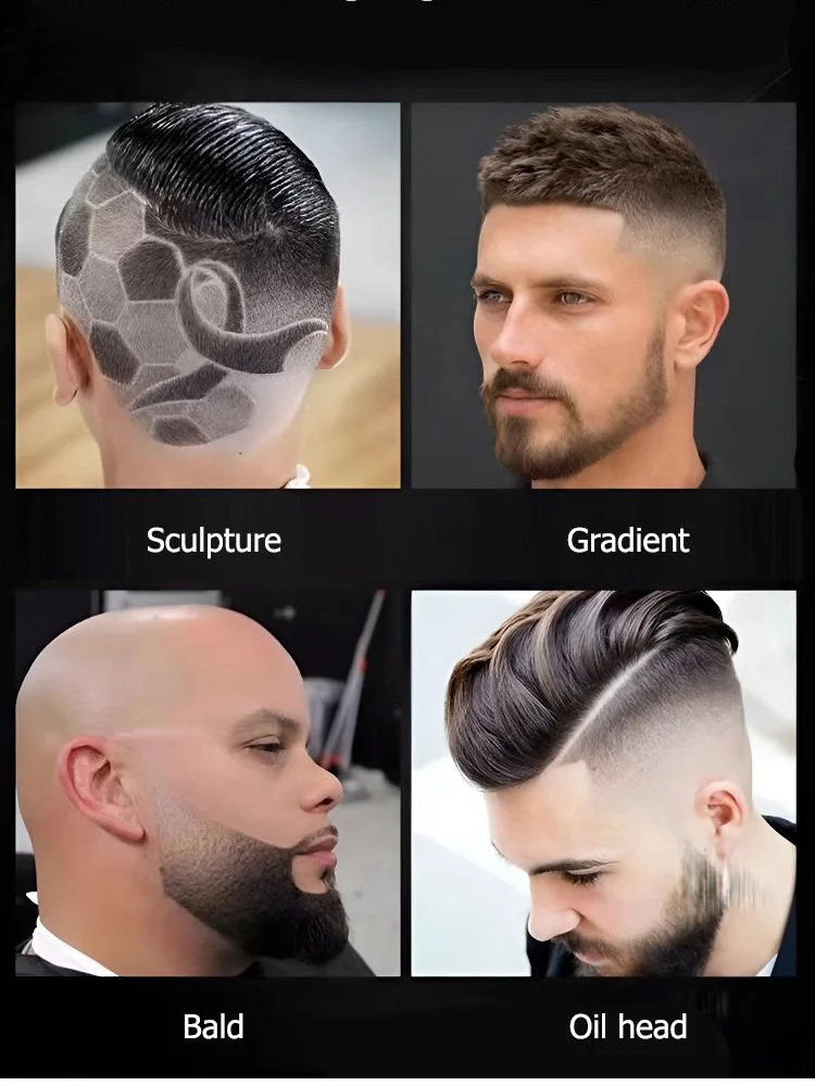 Electric Hair Clipper Hair Clipper Cordless Hair Trimmer Hair Cutting Machine Electric Clipper Cordless Hair Trimme