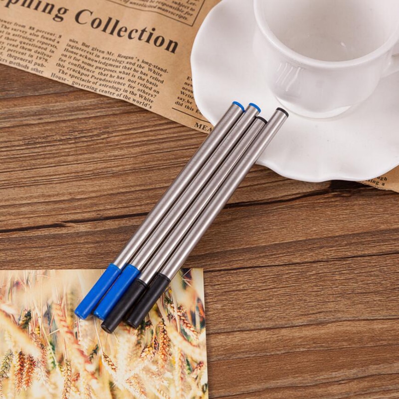 Full Metal Roller Ball Pen Refills Luxury Nice Smooth Writing Signature Pen Refills