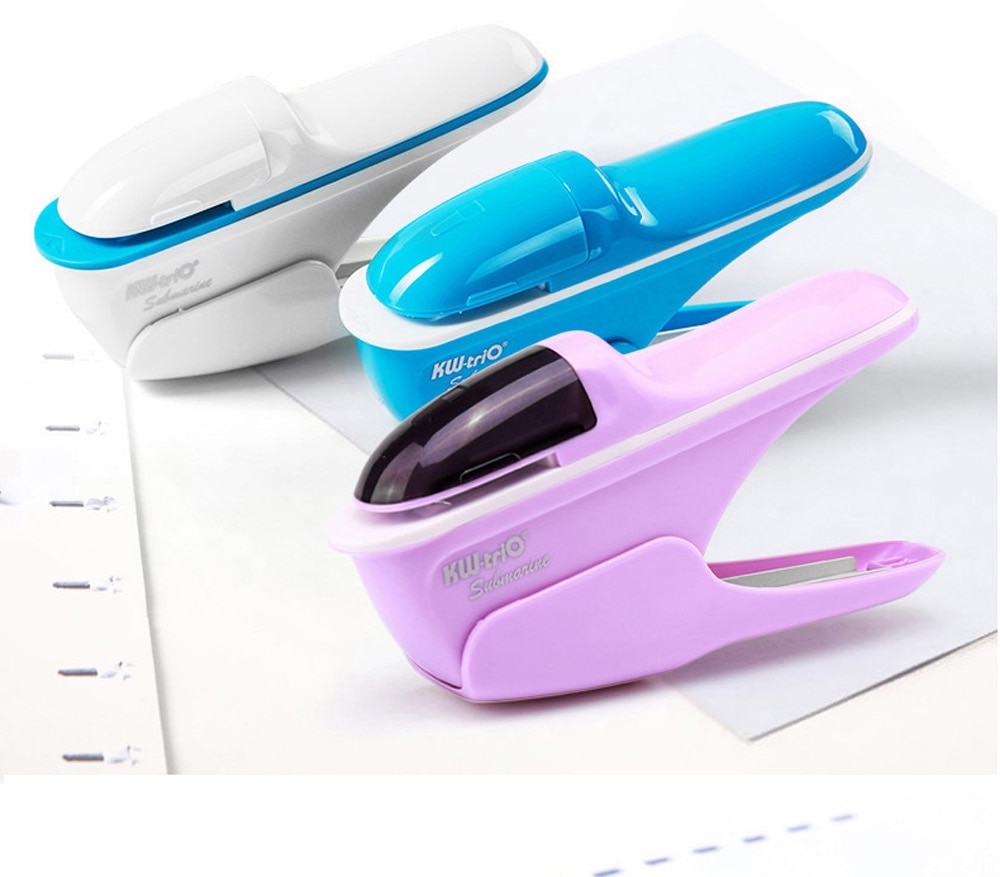 Niet-Nietje Nietmachine Nieten Machine Mini Leuke Boek Stapleless Nietmachine Papier Nieten Nietmachine Gratis Nietje Naaldloze Nietmachine