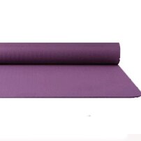 TPE Yoga Mat with Position Line Double-sided non-slip Carpet Mat For Beginner Environmental Fitness Gymnastics Mats 1830*610*6m: Purple 