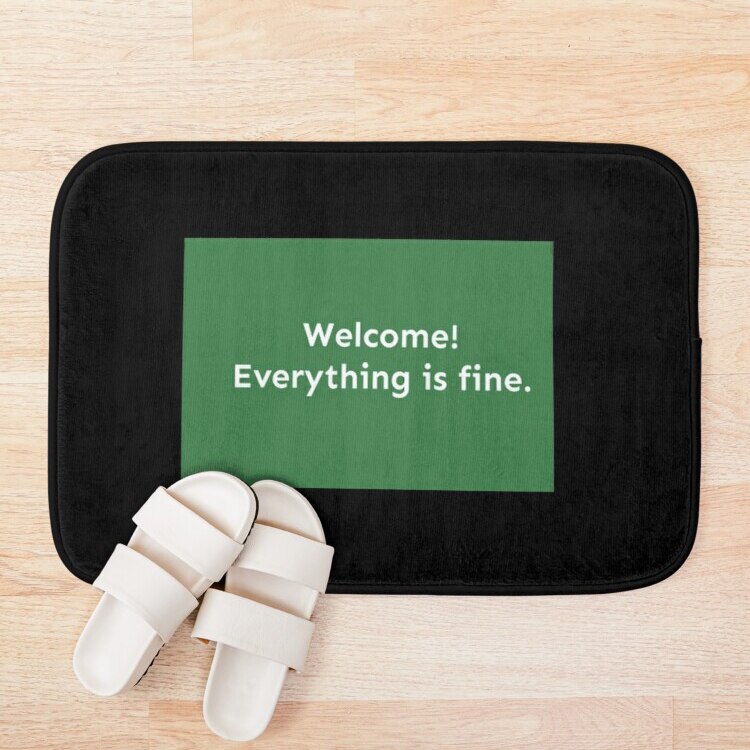 The Good Place Poster Bath Mat Mat Decoration Home Carpets Cartoon Rug Bedroom Floor Mats Bath Plush Rugs Doormat