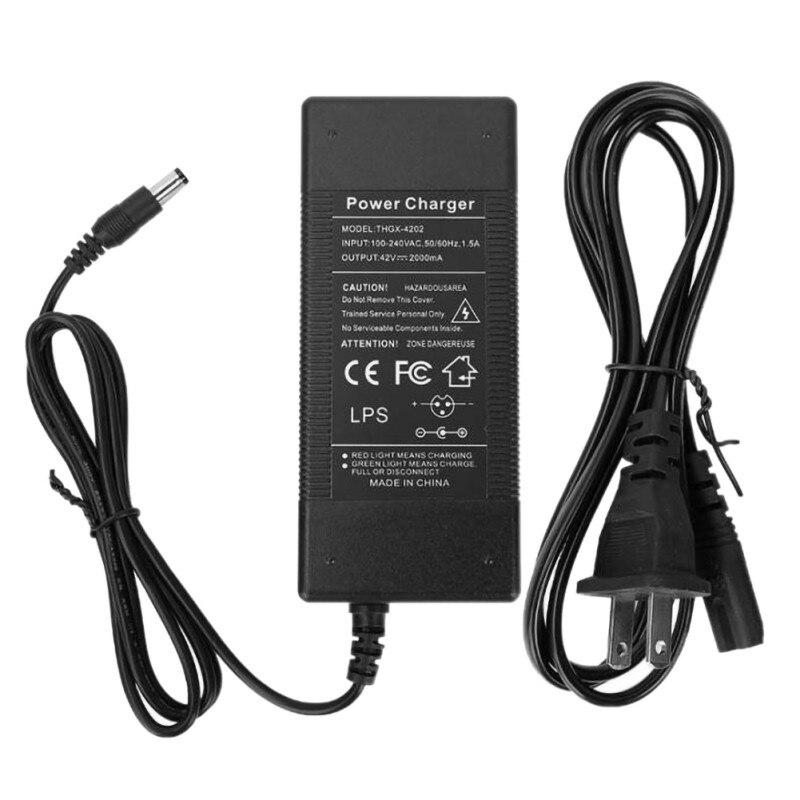 8 Inch Scooter Charger 2A for Kugoo S1 S2 S3 Etwow Xiaomi M365,Us Plug: Default Title