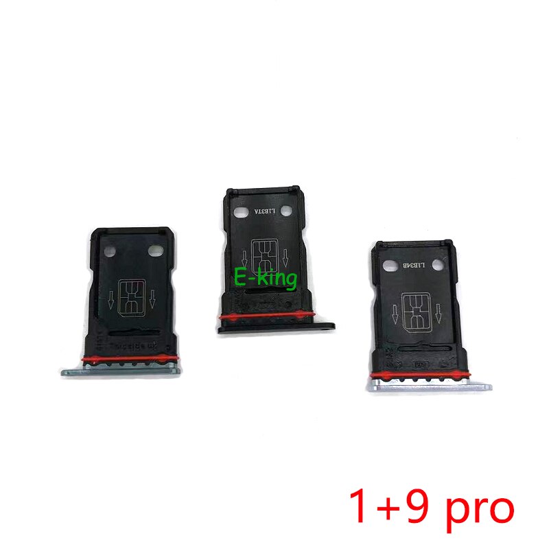 Dual Sim Lade Houder Voor Oneplus 7 1 + 7 Pro Sim Card Tray Slot Houder Adapter Socket Reparatie Onderdelen