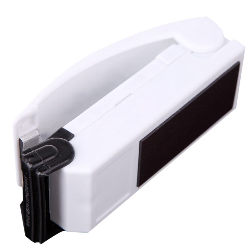 Gemak sluiter soda sluit voedsel plastic zak (wit)