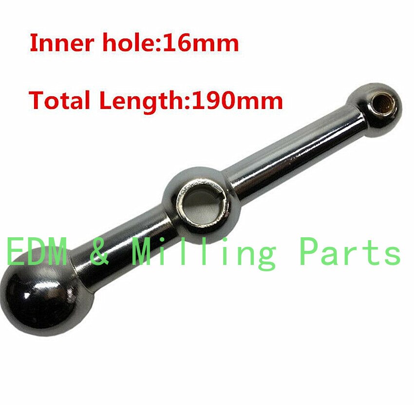 CNC Three Ball Milling Machine Crank Chrome Steel Mill Handle D26 For Bridgeport Mill Part