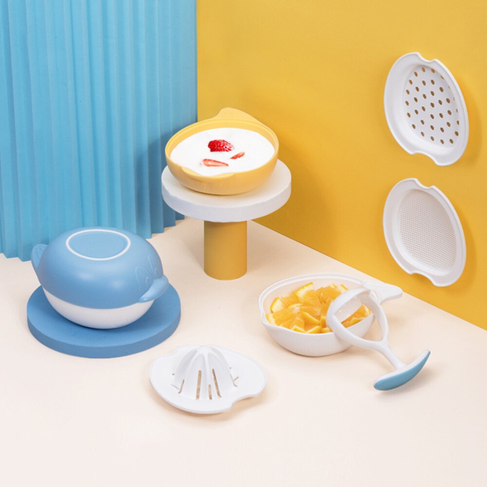 1 sett kosttilskuddskvern matkvernskål multifunksjonell kvern