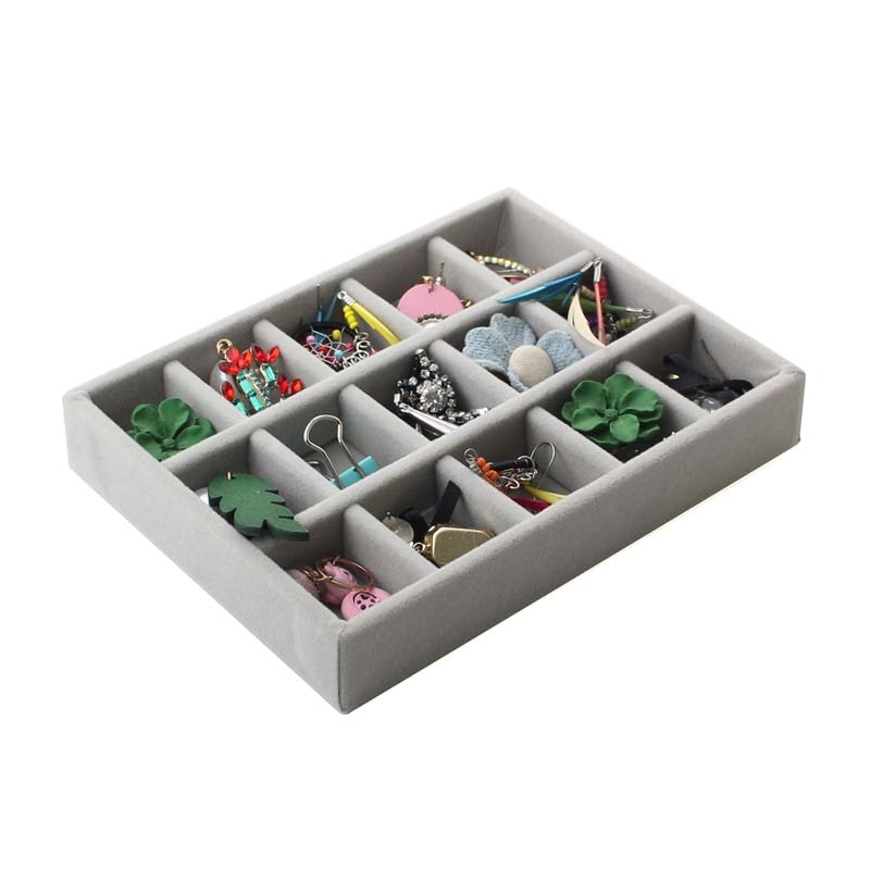 Small Jewelry Tray Ring Necklace Storage Organizer Bracelet Watch Display Drawer Stuff Finishing Multi-functional