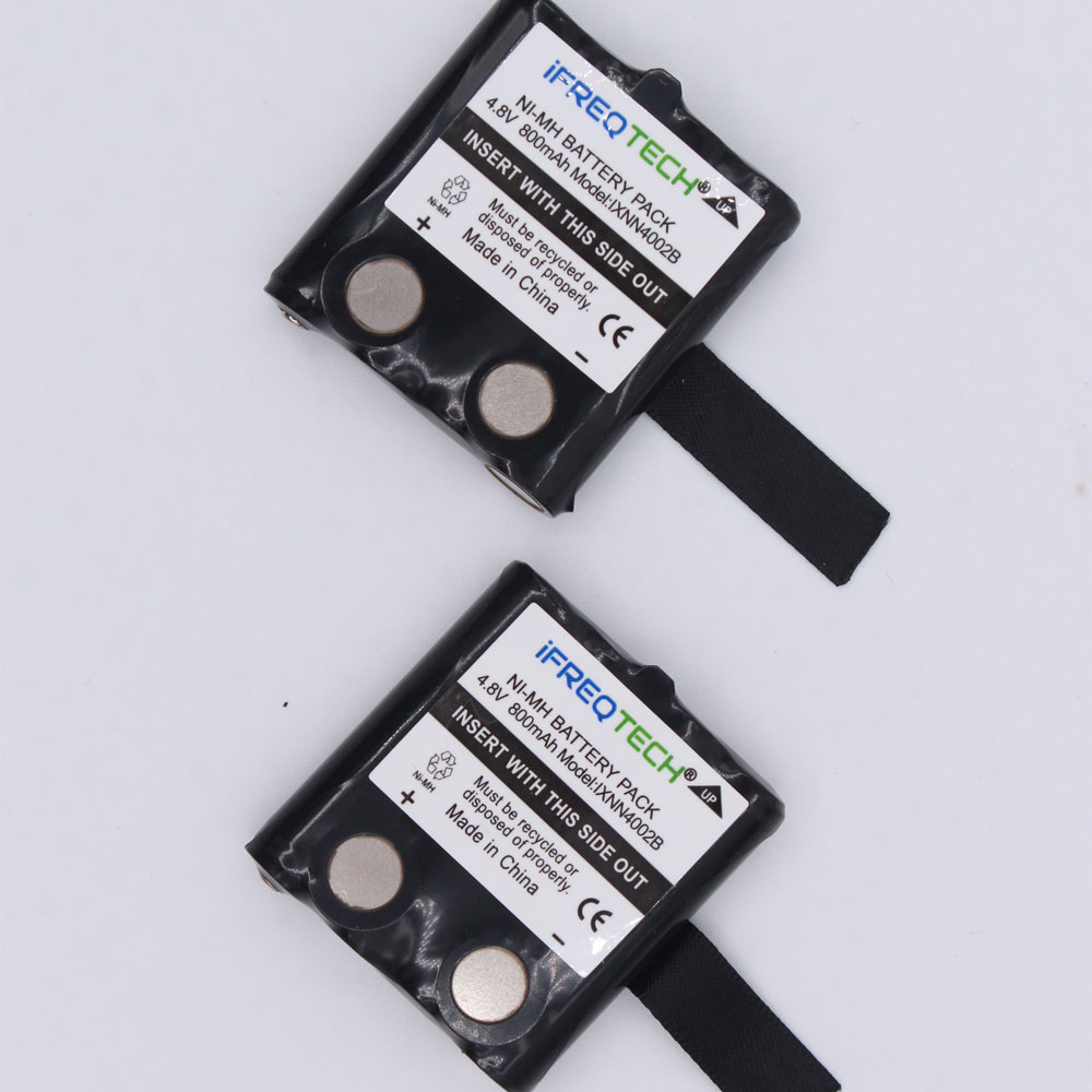 Lot De 2 Batteries Ni-MH BP-38 4,8V 800mAh - Compatibles Motorola T4 à T80 Et Autres Radios - 12