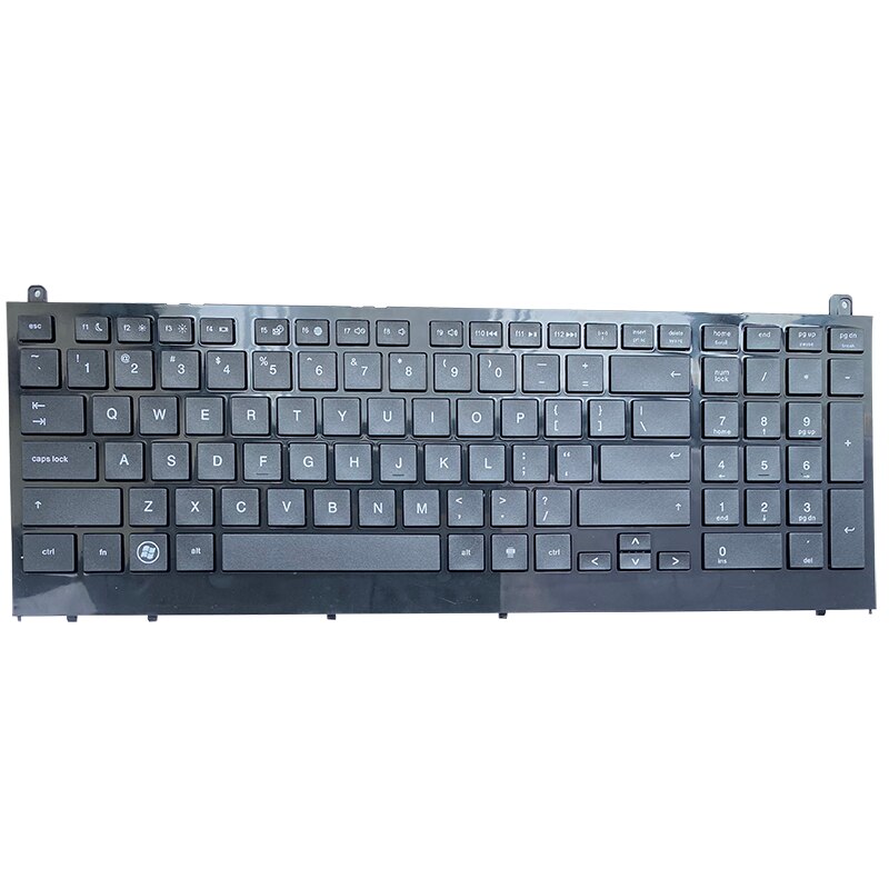 teclado de ee.uu. para HP, para probook 4520, 4520S, 4525S, 4525, teclado para ordenador portátil en negro y inglés con marco