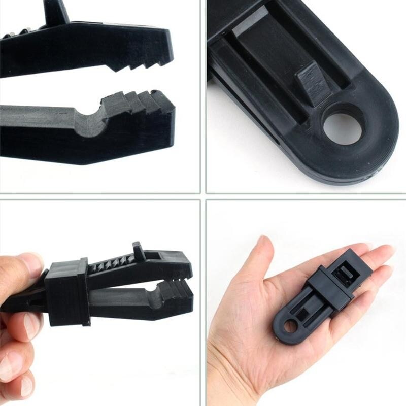 Tent Clip For Boat Trailer Cover Tarp Tarpaulin Snap Camping Clamps Groundsheet Tent Rope Awning Clamp Wind Accessories Can L9J2