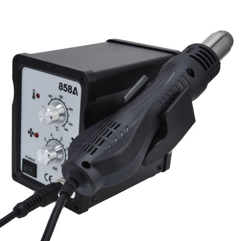 Air Gun Soldering Station Adjustable Temperature Digital Desoldering Workbench 700W 220V Digital Soldering Station