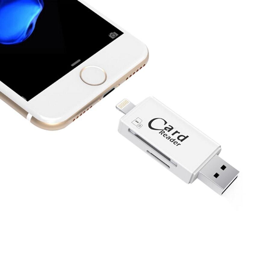 Lettore di schede di memoria USB 2.0 lettore di schede Micro SD per Android Ipad/iphone 13 prom max 11 12 7plus 6 lettore USB