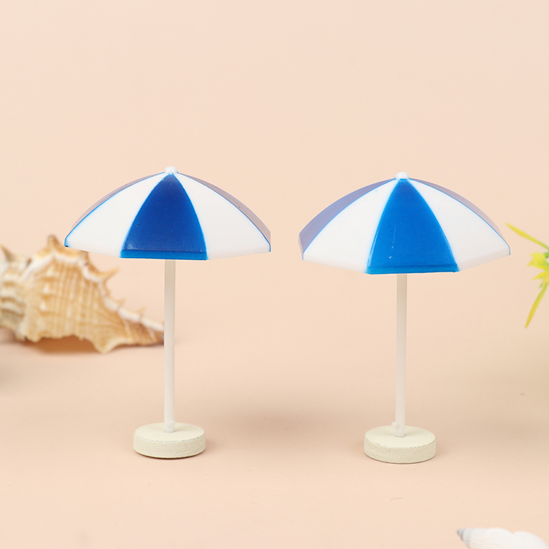 1:12 puppenhaus Miniatur Strand Sonnenschirm Bunte Szenen Dekoration freundlicher Spielzeug: BL