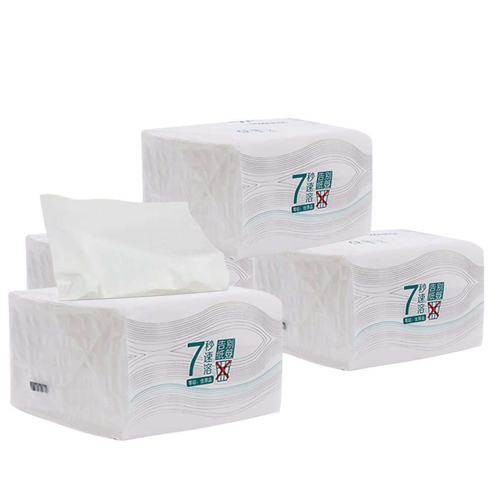 Toilet Paper Bulk no Rolls Bath Tissue Bathroom White Soft 3 Ply 150 Pumping